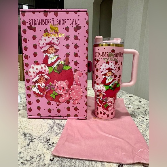 Stanley Pink Strawberry Shortcake Tumbler - Picture 2 of 4